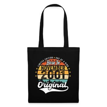 Legendary since November 2001 - 2001 - Tote Bag - black - Front