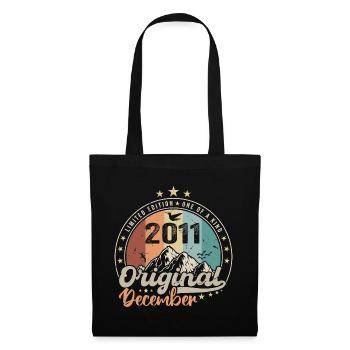 December 2011 Birthday Gift - December 2011 - Tote Bag - black - Front
