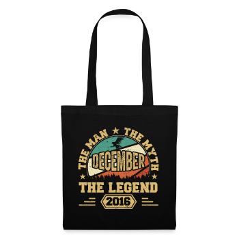 December 2016 Birthday December 2016 Gift - Tote Bag - black - Front