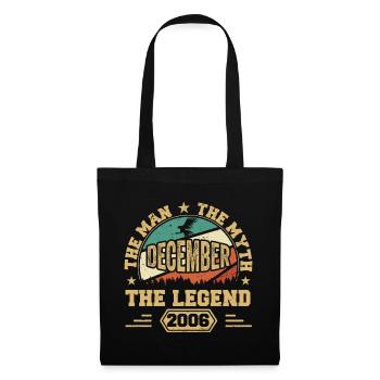 December 2006 Birthday December 2006 Gift - Tote Bag - black - Front