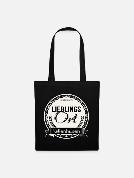 Lieblingsort Kellenhusen - Stoffbeutel - Schwarz