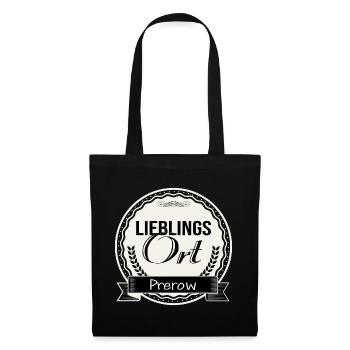 Lieblingsort Prerow - Stoffbeutel - Schwarz - Vorne
