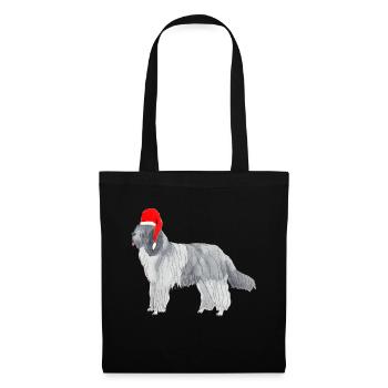 Schapendo's Christmas Dog - Tote Bag - black - Front