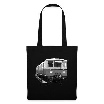 S-Bahn Berlin Railcar Railway Oldtimer - Tote Bag - black - Front