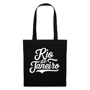 Rio de Janeiro - Sac en tissu - noir - Devant