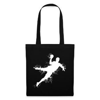 Handball Explosion Lancer Saut Lanceur Handball Joueur - Sac en tissu - noir - Devant