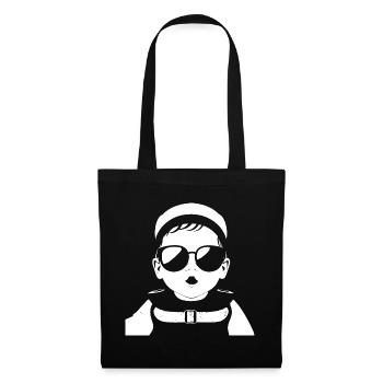 Funny Toddler Wearing Sunglasses Cool Baby - Tote Bag - black - Front
