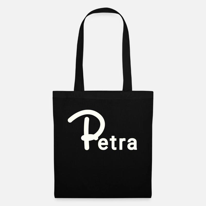 Petra - Stoffbeutel - Schwarz