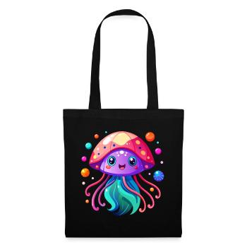 Cute Jellyfish - Tote Bag - black - Front