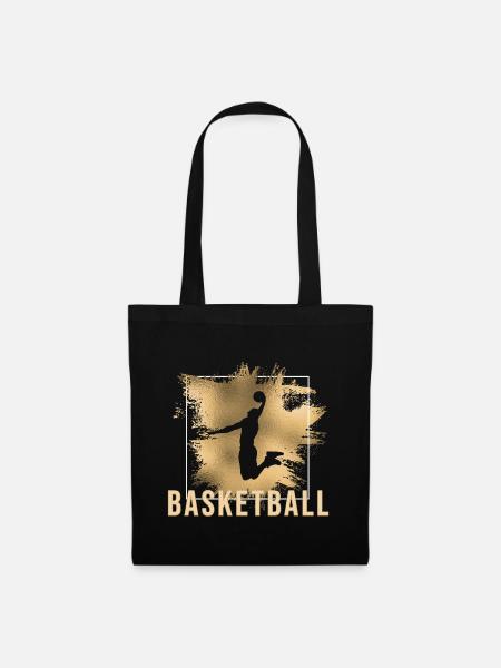Basketball - Stoffbeutel - Schwarz