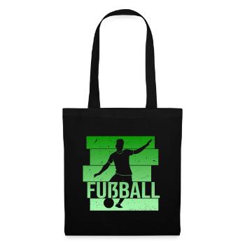 Fußball - Stoffbeutel - Schwarz - Vorne