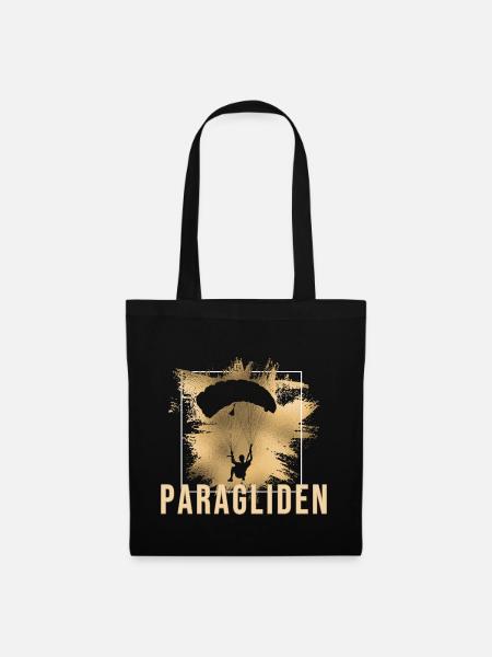 Paragliden - Stoffbeutel - Schwarz