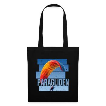 Paragliden - Stoffbeutel - Schwarz - Vorne