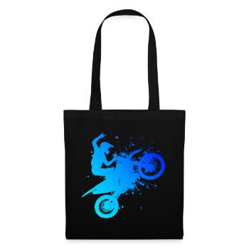 Dirt Bike Motocross Freestyle Motocross Men - Tote Bag - black - Front