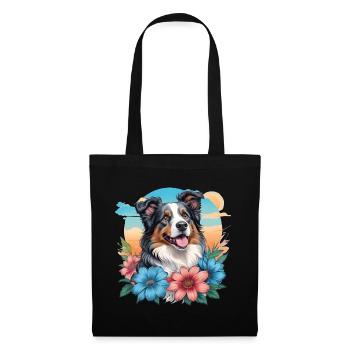 Australian Shepherd - Tote Bag - black - Front