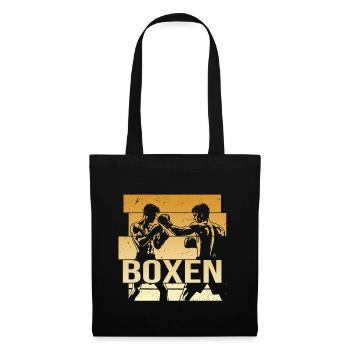 Boxen - Stoffbeutel - Schwarz - Vorne
