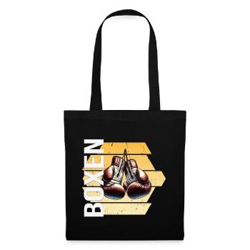 Boxen - Stoffbeutel - Schwarz - Vorne