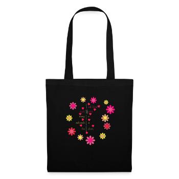 Smile - Tote Bag - black - Front