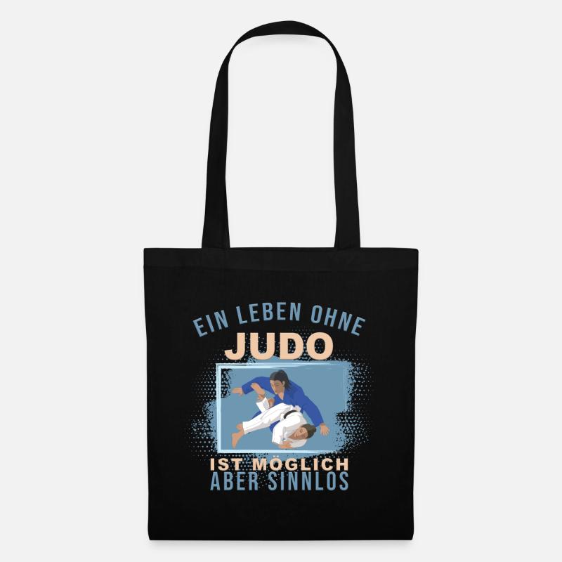 Ein Leben ohne Judo ist möglich, aber Sinnlos - Stoffbeutel - Schwarz