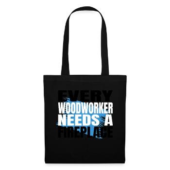 Humor Mason Construction Carpenter - Tote Bag - black - Front