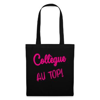 RETRAITE. RETRAITE. RETRAITEE. RETRAITE - Sac en tissu - noir - Devant