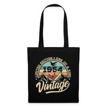 Original Vintage 1954 Cadeau d’anniversaire 1954 - Sac en tissu - noir - Devant