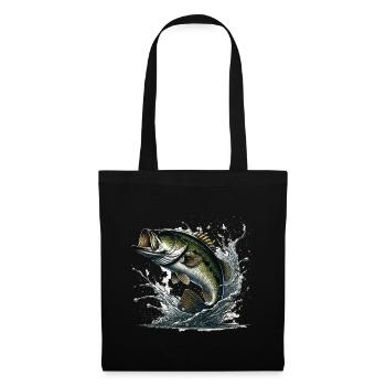 Sandre - Sac en tissu - noir - Devant