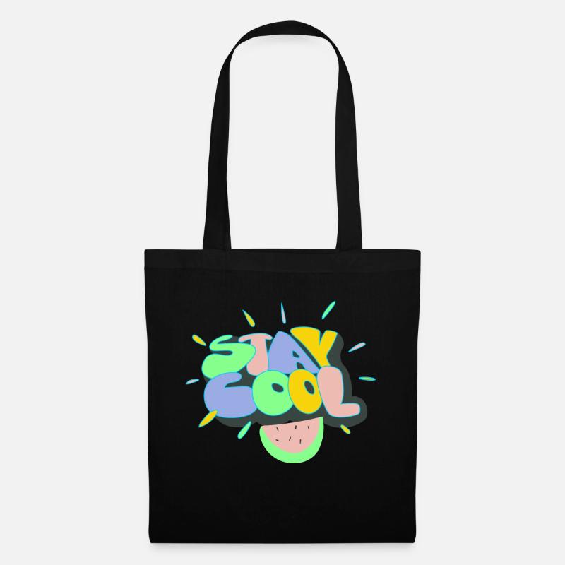 Stay cool - Tote Bag - black