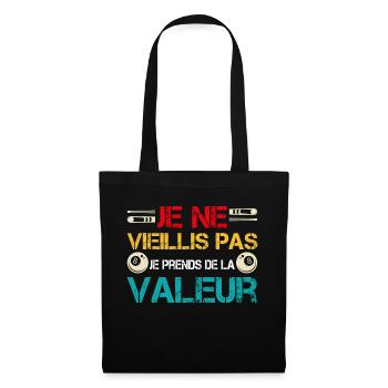 I'm not getting old, I'm increasing in value - Tote Bag - black - Front