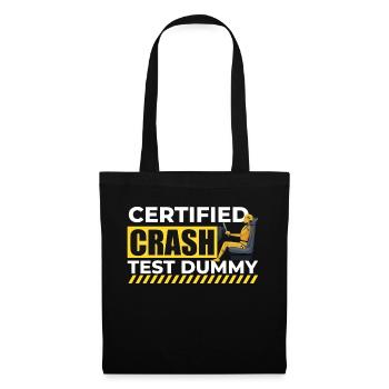 Mannequin certifié Crash Test - Funny Car - Sac en tissu - noir - Devant