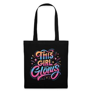 90er Jahre 90s Retro Geschenk - Stoffbeutel - Schwarz - Vorne