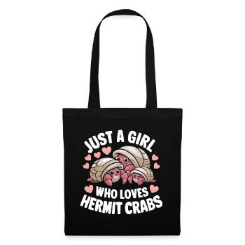Crab Hermit Crab Crab Crab Crab - Tote Bag - black - Front