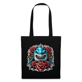Shark - Tote Bag - black - Front