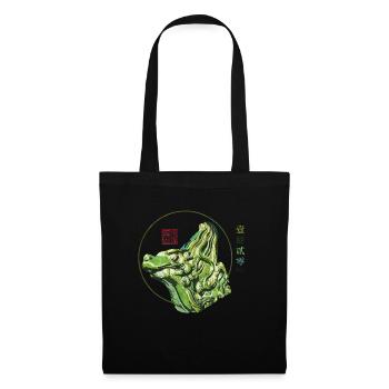 Chinesisch_Architektur_Himmelstempel_Wenshou 1420 - Sac en tissu - noir - Devant