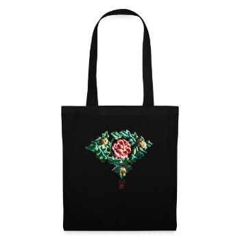 Chinesisch_Blumen_Verbotene Stadt_Pfingstrose1420 - Tote Bag - black - Front