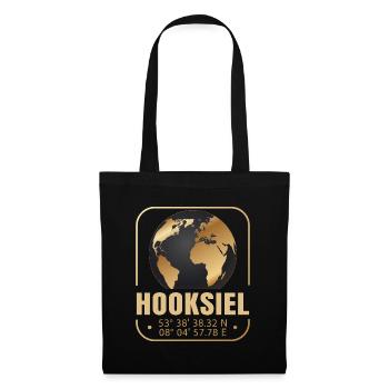 Hooksiel - Stoffbeutel - Schwarz - Vorne