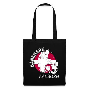 Aalborg - Stoffbeutel - Schwarz - Vorne