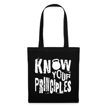 Bold Kinship Quote Design - Tote Bag - black - Front