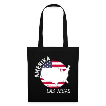 Las Vegas - Sac en tissu - noir - Devant