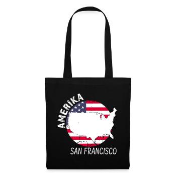 San Francisco - Sac en tissu - noir - Devant