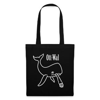 Ott-Wal Stoner Whale - Stoffbeutel - Schwarz - Vorne