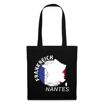 Nantes - Stoffbeutel - Schwarz - Vorne