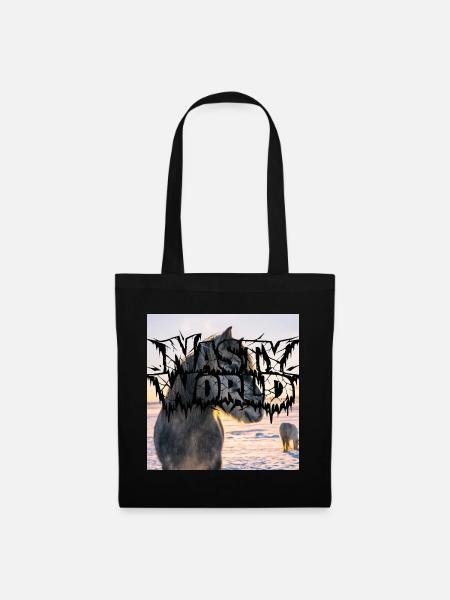 Dark Horse Silhouette Logo - Stoffbeutel - Schwarz