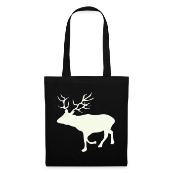 Deer Roe Deer - Tote Bag - black - Front