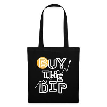Buy the dip! - Tote Bag - black - Front