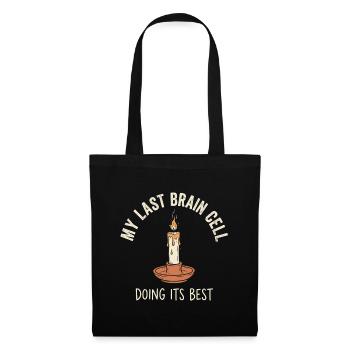 Last Brain Cell - Tote Bag - black - Front