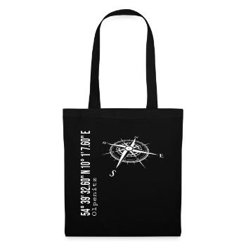 Olpenitz - Sac en tissu - noir - Devant