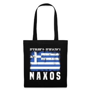 Naxos Coordinates - Tote Bag - black - Front