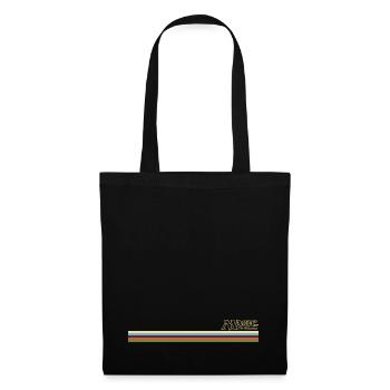 Magic: The Gathering Logo Avec Couleurs De Magie - Sac en tissu - noir - Devant