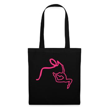 grs rhythmic gymnastics dessin3 - Tote Bag - black - Front